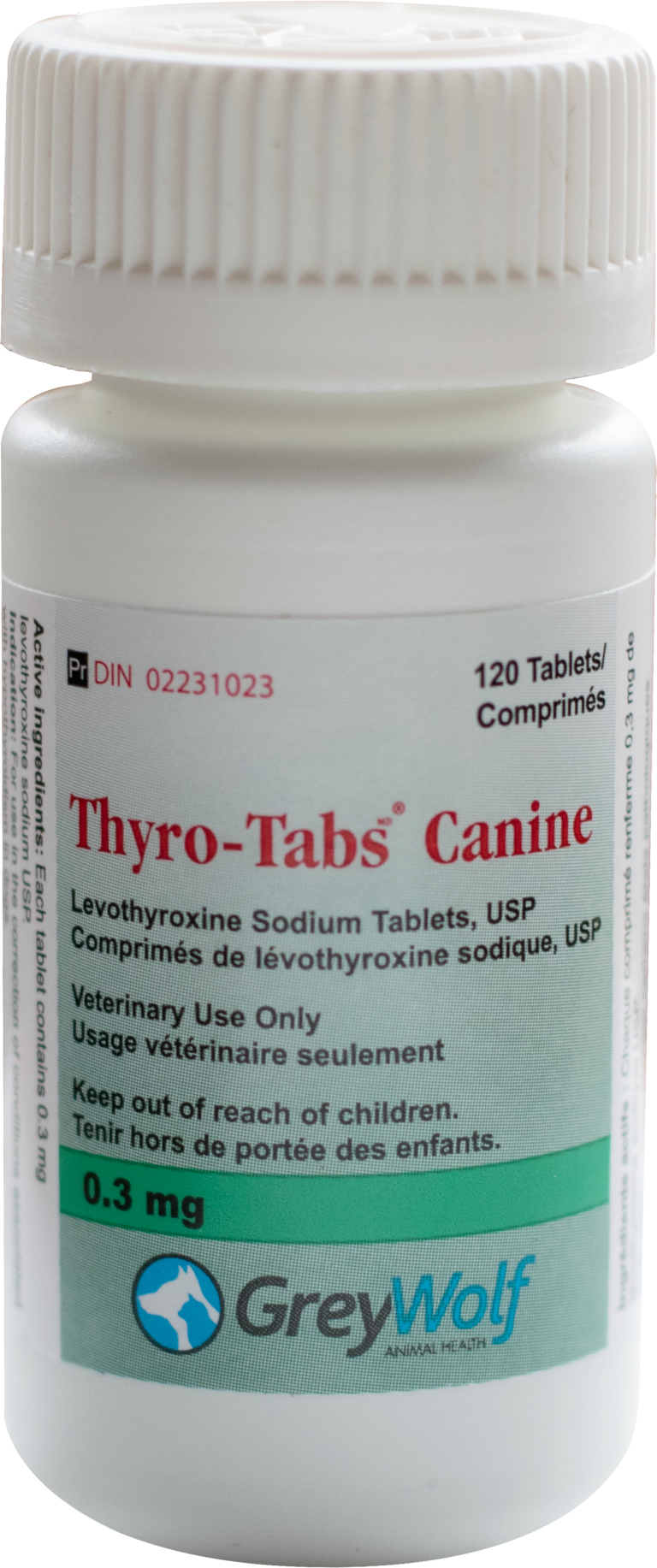 Lloyd ThyroTabs® Canine Grey Wolf for Veterinary Professionals