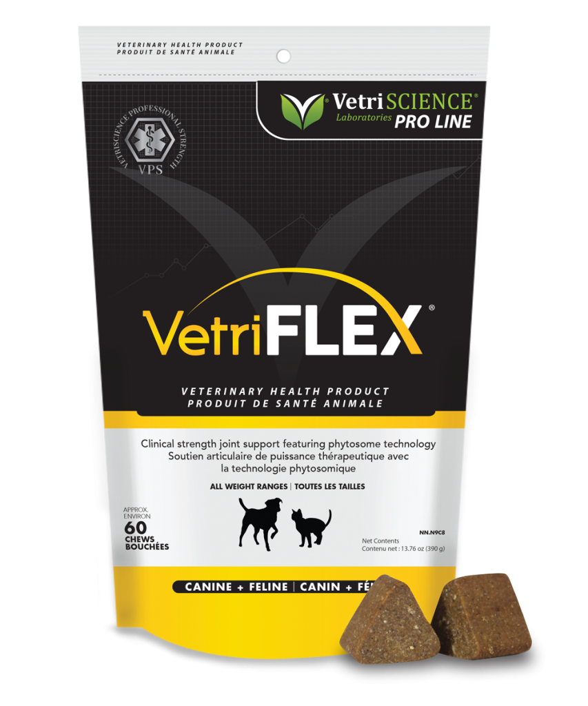 Vetriflex packaging with treats