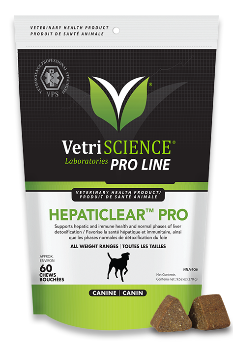 Dog health product for hepatic and immune health